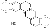 (R)-Tetrahydropalmatine hydrochloride molecular structure (CAS 6024-83-5)