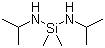 二(异丙基氨基)二甲基硅烷分子结构 (CAS 6026-42-2)