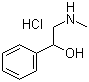 alpha-[(Methylamino)methyl]benzenemethanol hydrochloride molecular structure (CAS 6027-95-8)