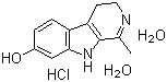 骆驼蓬酚盐酸盐二水合物分子结构 (CAS 6028-00-8)
