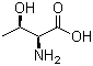L-Threonine molecular structure (CAS 6028-28-0)