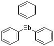 三苯基锑分子结构 (CAS 603-36-1)