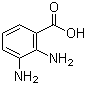 2,3-Diaminobenzoic acid molecular structure (CAS 603-81-6)