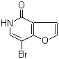 7-Bromo-5H-furo[3,2-c]pyridin-4-one molecular structure (CAS 603301-02-6)