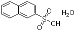 Naphthalene-2-sulfonic acid hydrate molecular structure (CAS 6036-00-6)