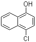4-氯-1-萘酚分子结构 (CAS 604-44-4)