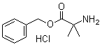 structure of CAS# 60421-20-7, 2-Amino-2-methylpropionic acid benzyl ester hydrochloride;alpha-Aminoisobutyric acid benzyl ester hydrochloride
