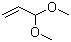 structure of CAS# 6044-68-4, Acrolein dimethyl acetal ;3,3-Dimethoxy-1-propene