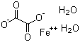 草酸亚铁二水合物分子结构 (CAS 6047-25-2)