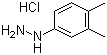 3,4-二甲基苯肼盐酸盐分子结构 (CAS 60481-51-8)