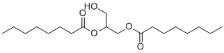 1,2-Dioctanoyl-sn-glycerol molecular structure (CAS 60514-48-9)