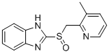 Destrifluoroethoxy Lansoprazole molecular structure (CAS 60524-97-2)