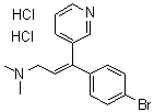 structure of CAS# 60525-15-7, Zimelidine dihydrochloride;H 102/09 hydrochloride; Zimelidine hydrochloride