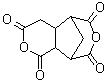 structure of CAS# 6053-46-9, Tetrahydro-5,9-methano-1H-pyrano[3,4-d]oxepin-1,3,6,8(4H)-tetrone;3-(Carboxymethyl)-1,2,4-cyclopentanetricarboxylic acid 1,4:2,3-dianhydride