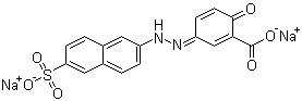 媒介黄 3分子结构 (CAS 6054-97-3)