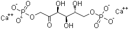 D-Fructose-1,6-diphosphate dicalcium salt  molecular structure (CAS 6055-82-9)