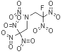 N-(2-Fluoro-2,2-dinitroethyl)-N,2,2,2-tetranitroethanamine molecular structure (CAS 60569-13-3)