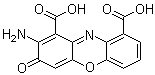 结构式 CAS# 606-59-7, 朱砂精酸