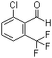 structure of CAS# 60611-22-5, 2-Chloro-6-(trifluoromethyl)benzaldehyde