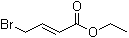4-溴-2-丁烯酸乙酯分子结构 (CAS 6065-32-3)