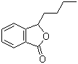 结构式 CAS# 6066-49-5, 3-丁基-1(3H)-异苯并呋喃酮