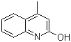 structure of CAS# 607-66-9, 2-Hydroxy-4-methylquinoline;4-Methylquinolin-2-ol