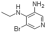 5-Bromo-N4-ethylpyridine-3,4-diamine molecular structure (CAS 607371-03-9)