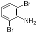 2,6-Dibromoaniline molecular structure (CAS 608-30-0)