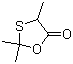 2,2,4-三甲基-1,3-氧硫杂环戊-5-酮分子结构 (CAS 60822-65-3)