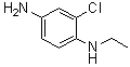 2-Chloro-N1-ethyl-1,4-benzenediamine molecular structure (CAS 6085-55-8)
