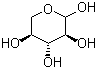 结构式 CAS# 609-06-3, L-(-)木糖