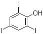 2,4,6-三碘苯酚分子结构 (CAS 609-23-4)