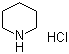 Piperidine hydrochloride molecular structure (CAS 6091-44-7)