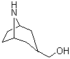 外型-8-氮杂二环[3.2.1]辛烷-3-甲醇分子结构 (CAS 60941-77-7)