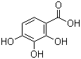 2,3,4-Trihydroxybenzoic acid molecular structure (CAS 610-02-6)