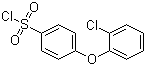 4-(2-氯苯氧基)苯磺酰氯分子结构 (CAS 610277-84-4)