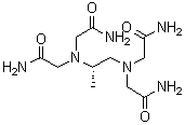 2,2',2'',2'''-[[(1S)-1-Methyl-1,2-ethanediyl]dinitrilo]tetrakisacetamide molecular structure (CAS 61037-92-1)