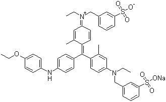 Acid Blue 90 molecular structure (CAS 6104-58-1)