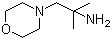 structure of CAS# 6105-75-5, 2-Methyl-1-morpholino-2-propanamine