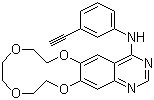 structure of CAS# 610798-31-7, Icotinib;N-(3-Ethynylphenyl)-7,8,10,11,13,14-hexahydro-[1,4,7,10]tetraoxacyclododecino[2,3-g]quinazolin-4-amine