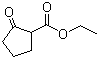 Ethyl 2-oxocyclopentanecarboxylate molecular structure (CAS 611-10-9)