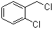structure of CAS# 611-19-8, 2-Chlorobenzyl chloride;1-Chloro-2-(chloromethyl)-benzene; OCBC