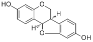 3,9-Dihydroxypterocarpan molecular structure (CAS 61135-91-9)