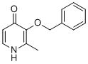 3-(Benzyloxy)-2-methylpyridin-4(1H)-one molecular structure (CAS 61160-18-7)