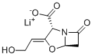 Clavulanate lithium molecular structure (CAS 61177-44-4)
