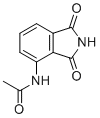 3-Acetamidophthalimide molecular structure (CAS 6118-65-6)