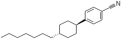 trans-4-(4-Heptylcyclohexyl)benzonitrile molecular structure (CAS 61204-03-3)
