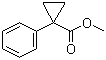 结构式 CAS# 6121-42-2, 1-苯基环丙烷羧酸甲酯