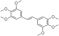 (E)-3,4,5,3',4',5'-Hexamethoxystilbene molecular structure (CAS 61240-22-0)