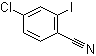 structure of CAS# 61272-75-1, 4-Chloro-2-iodobenzonitrile